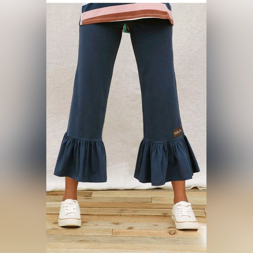 Matilda Jane Teal Pants with Ruffle Hem